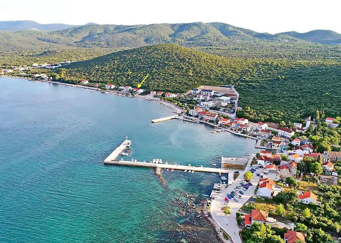 Stipo - One Bedroom With Terrace And Sea View A4 아파트 Drače