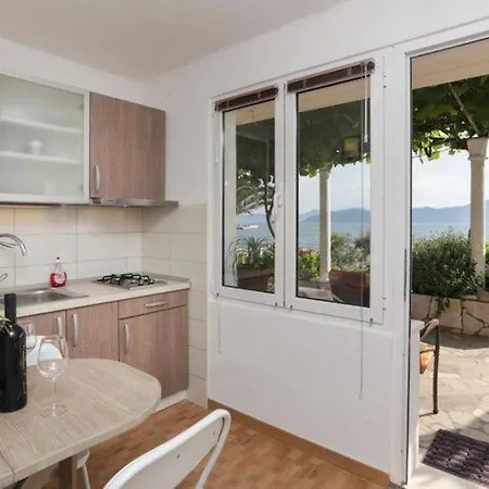Stipo - One Bedroom With Terrace And Sea View A4 * Drače